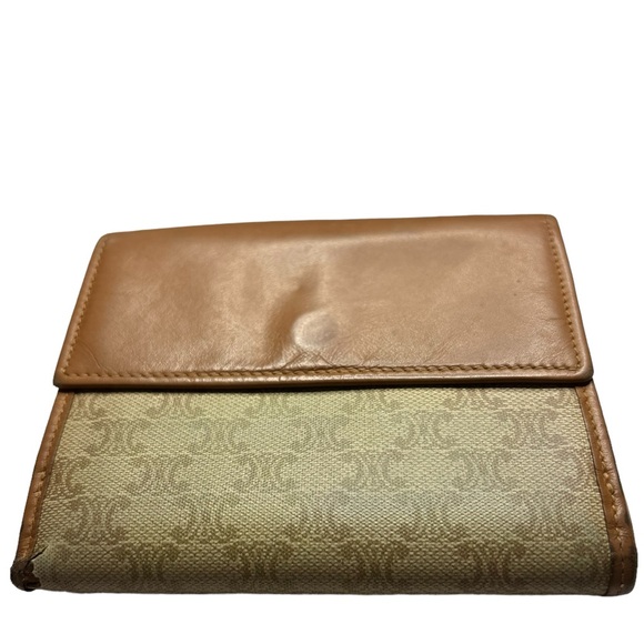 Celine Vintage Bifold Wallet Mono Coated Canvas - Picture 11 of 16